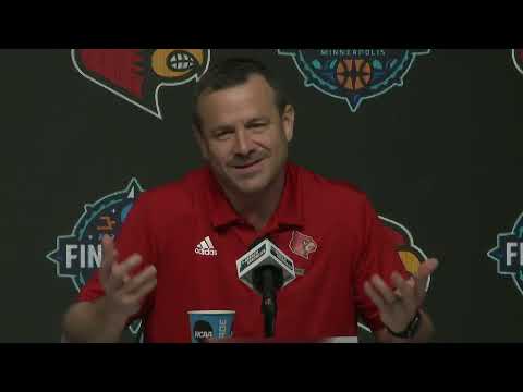 Louisville Final Four Postgame Press Conference - 2022 NCAA Tournament