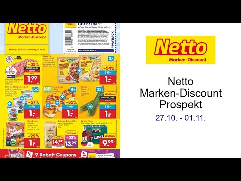 Netto Marken-Discount Prospekt   27.10. - 01.11.