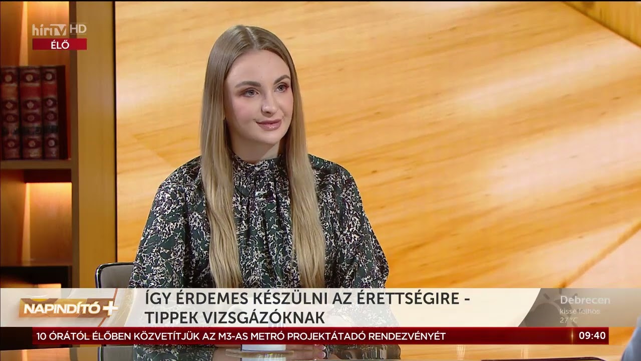 Napindító - Így érdemes készülni az érettségire (HÍR TV)