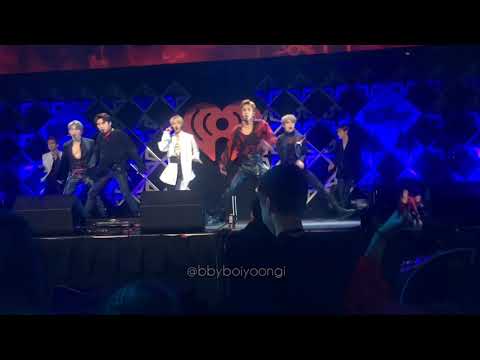181204 Monsta X Jingle Ball Boston Intro + Shoot Out HD Fancam