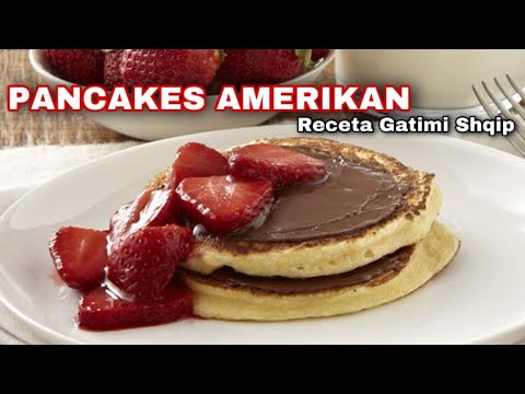 Video thumbnail: Pancakes - Receta Amerikane e Thjeshtë dhe e Shijshme