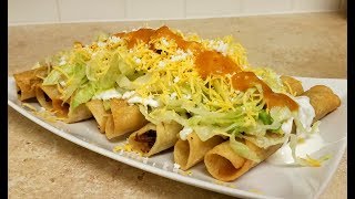 ROLLED TACOS and TAQUITOS and FLAUTAS...Oh my!
