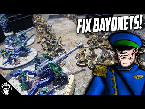 Grizzled Company is so MUCH FUN! My Thoughts After Using the NEW Guard Detachment! | Warhammer 40K