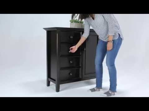 Amherst 37" Transitional Storage Cabinet Video 1