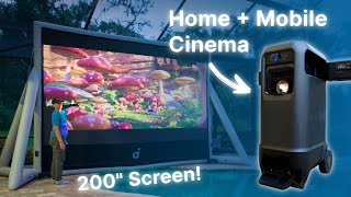 Incredible 4K Portable Home Theater | Nebula X1 Pro w/ 7.1.4 Dolby Atmos Sound