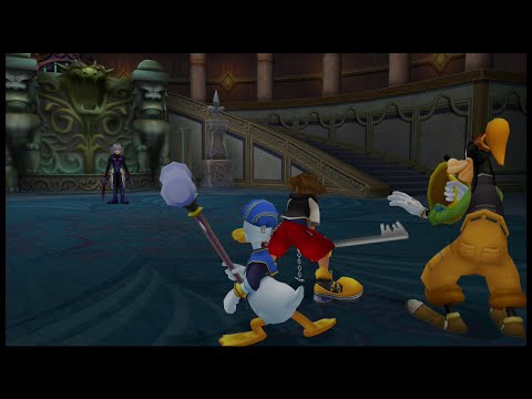 Sora vs Dark Riku first encounter Kingdom hearts Final Mix