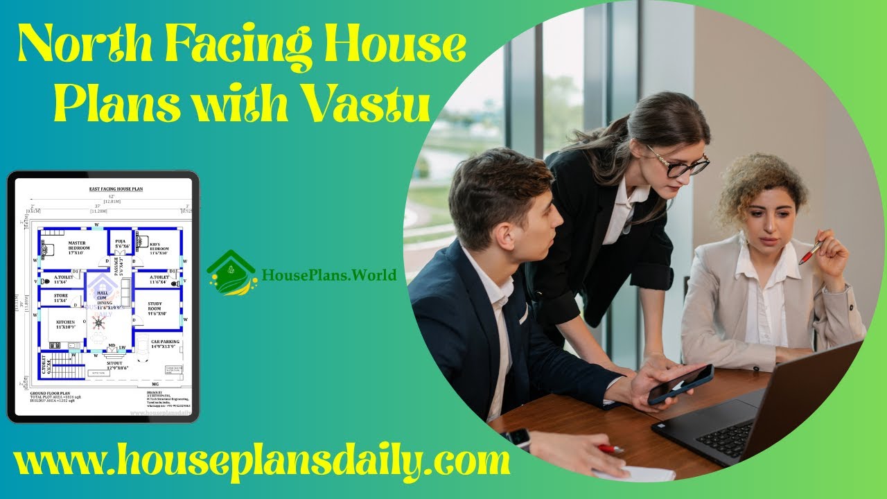 North Facing House Plans with Vastu