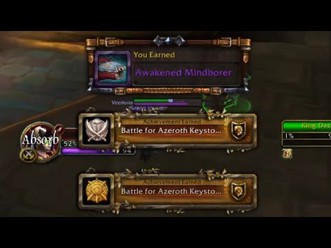 World of Warcraft - Completing Battle for Azeroth Keystone Master: Season Four