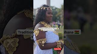 Ghanaian traditional shoot for a diasporan #visitGhana
