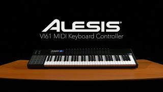 Video thumbnail for Alesis VI61 MIDI Keyboard Controller | Gear4music by Gear4music Guitars