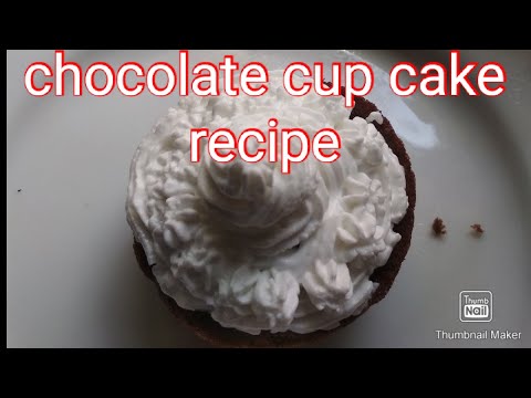chocolate cup cake recipe by fardin sakib