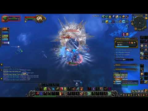 +21 Mist of tirna scithe. Tirannycal-Bursting-Volvanic-Encrypted, Tank Druid, learning to tank. 9.2