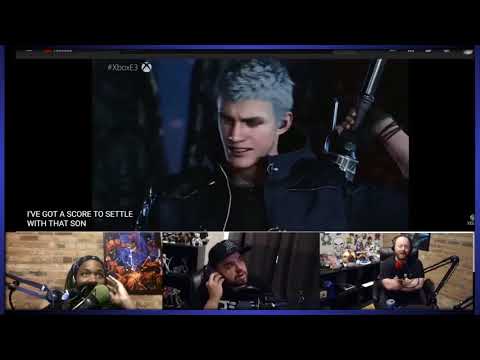 Super Best Friends Live Reaction to DMC5 Reveal