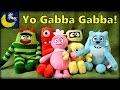 Yo Gabba Gabba Toys Talking Brobee Muno Plex Foofa And Toodee Plush