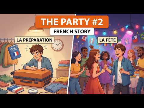 #2 Learn French with a Story: La Fête Internationale (The Party) (A1)