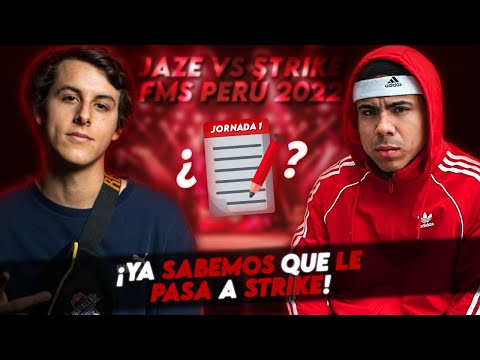 ¡YA SABEMOS QUÉ LE PASA A STRIKE! | JAZE VS STRIKE | FMS PERÚ 2022 JORNADA 1