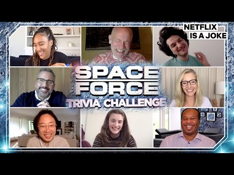 Steve Carell and Lisa Kudrow Play Trivia With The Cast Of Space Force