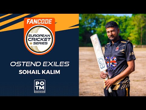 POTM: S.Kalim - ANT vs OEX | Highlights | FanCode ECS Belgium, 2022 Day 1 | ECS22.555