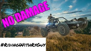 How to not take damage while jumping out of moving vehicles (Patched)- PUBG
