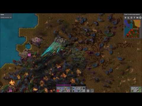 Factorio: 100 Rocket Base Part 2 : Eradicating the biggest alien swarm yet.