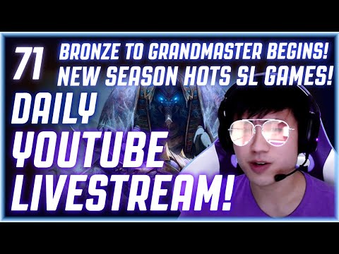 Bronze to Grandmaster Begins! New Season HOTS SL Games!