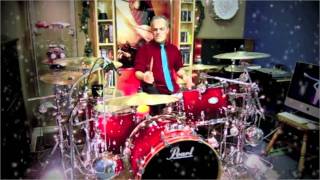 Jingle Bells - Brian Setzer Orchestra - Drum Cover By Domenic Nardone