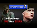 PAINTING FIGURES FACES FIVE EASY STEPS WW1 STORMTROOPER