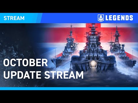 [EN] October Update Stream - World of Warships: Legends