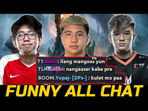 FUNNY ALL CHAT IN SEA PUBS - YOPAJ GABBI VS KUKU DOTA 2