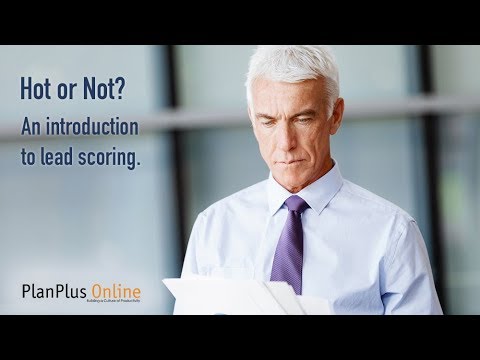 Hot or Not? An introduction to lead scoring