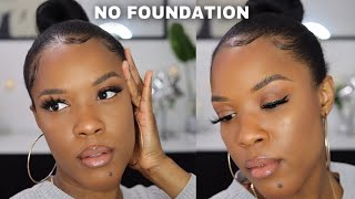 FLAWLESS NATURAL MAKEUP NO FOUNDATION | “NO MAKEUP” MAKEUP |BEGINNER FRIENDLY