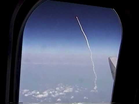 Someone Unearthed This Video Of The Space Shuttle Columbia Being Filmed From The Window Of A Plane