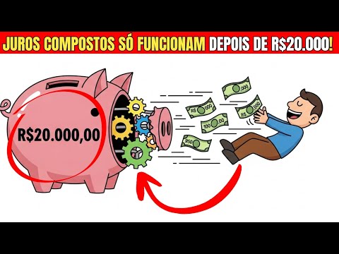 Compound Interest ONLY WORKS after R$20,000 (the math that NOBODY told you)