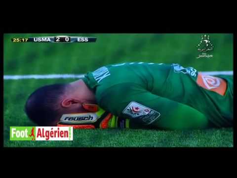 Ligue 1 Algérie (14e journée) : USM Alger 2 - ES Sétif 0 (but de Meftah)