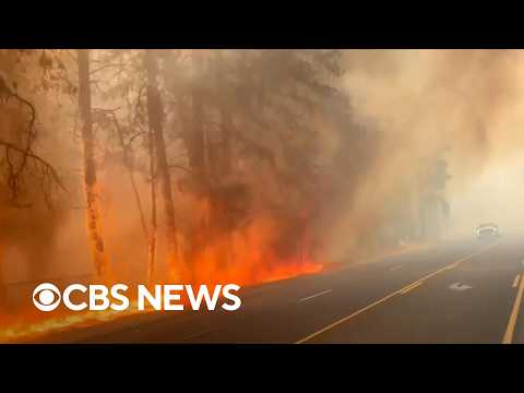 Videos show devastating Spokane, Washington, wildfires that forced thousands to evacuate