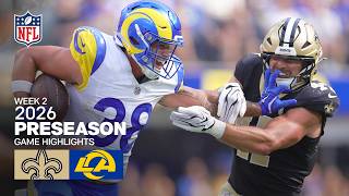 New Orleans Saints vs. Los Angeles Rams | 2026 Preseason Week 2