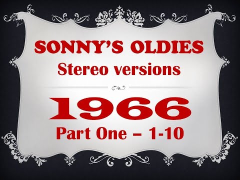 𝙎𝙤𝙣𝙣𝙮'𝙨 𝙊𝙡𝙙𝙞𝙚𝙨 - 𝟏𝟗𝟔𝟔 𝗣𝗮𝗿𝘁 𝟏, 𝐬𝐨𝐧𝐠𝐬 𝟏-𝟏𝟎 𝐢𝐧 𝐬𝐭𝐞𝐫𝐞𝐨 - 𝐬𝐞𝐞 𝐥𝐢𝐬𝐭𝐢𝐧𝐠