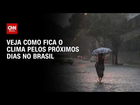 Previsão do tempo: Chuvas avançam para Centro-Oeste e Sudeste nesta quarta (29) | CNN PRIME TIME