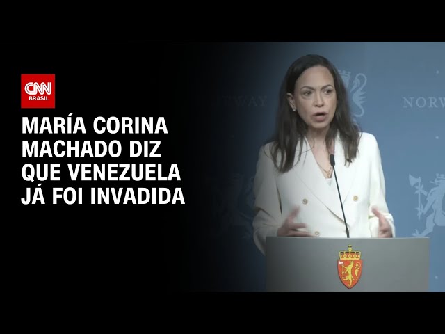 "Venezuela já foi invadida", diz Corina sobre possível intervenção dos EUA | CNN NOVO DIA