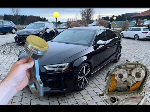 Restauration Audi RS3 8V stage 4 2.5tfsi Renforcement du Moteur pour Atteindre 1200 ch ! DNWA DAZA