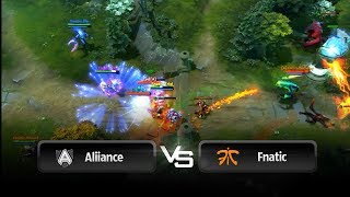 Teamfight by Alliance vs Fnatic @ Starladder 8
