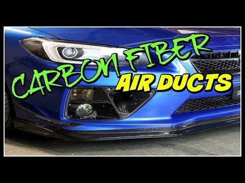 APR Carbon Fiber Brake Air Ducts 2015-2017 WRX - Unboxing