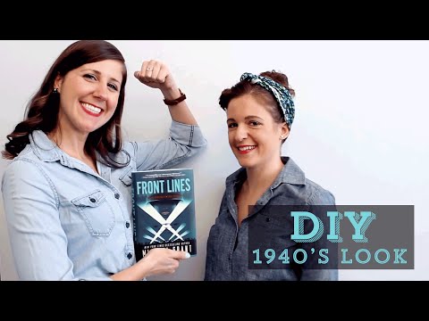 DIY: How to Create a 40s Look Inspired by Rosie the Riveter & Front Lines