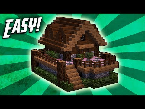 Minecraft: How To Build A Survival Starter House Tutorial (#8)