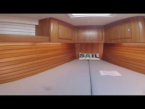 HALLBERG RASSY 44 CENTER COCKPIT INTERIOR