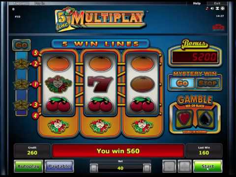 5 Line Multiplay Fruitmachine - Casino Slots