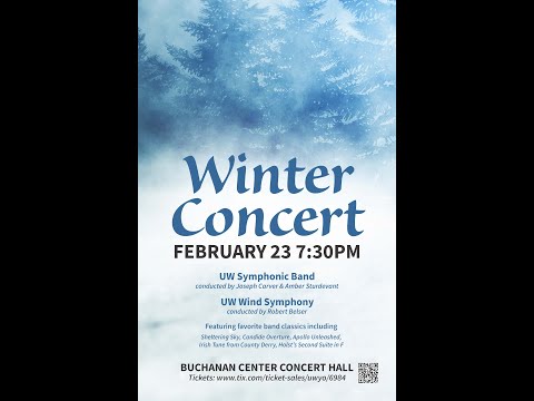 UW Wind Symphony and Symphonic Band:  Winter Concert