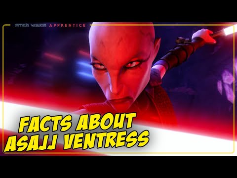 Six Facts About Asajj Ventress - Star Wars Clone Wars #Shorts