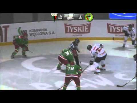 17. kolejka PLH: GKS Tychy - Zagłębie Sosnowiec 8:4. Tercja 3