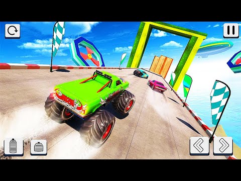 Mega Ramp Car Racing Stunts 3D - Impossible Tracks GT Race - Android GamePlay